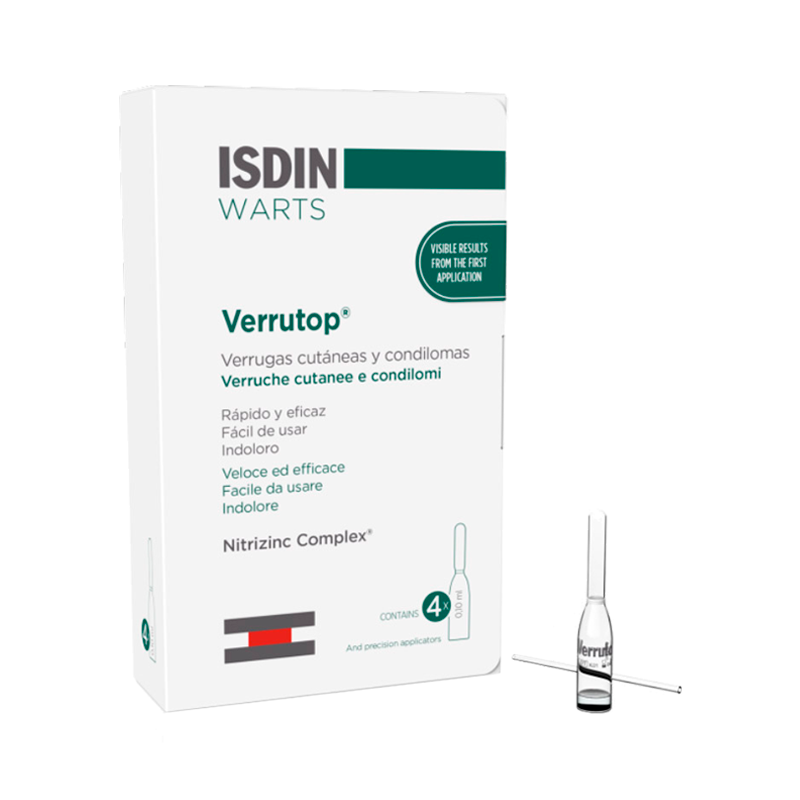 Isdin Verrutop 0.1mlx4Ampulas