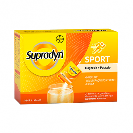 Supradyn Sport Magnesium and Potassium 24 Sachets