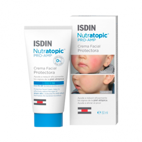 Isdin Nutratopic Pro-AMP Crème Visage 50 ml Isdin Nutratopic Pro-AMP Crème Visage 50 ml