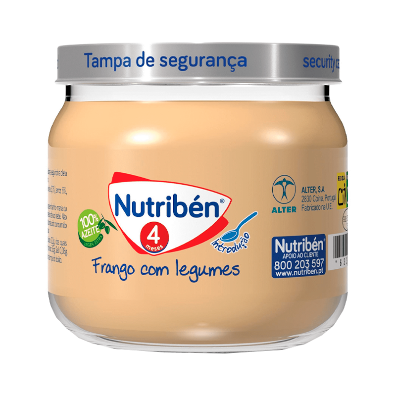 Nutribén Tarro Pollo con Verduras 120g