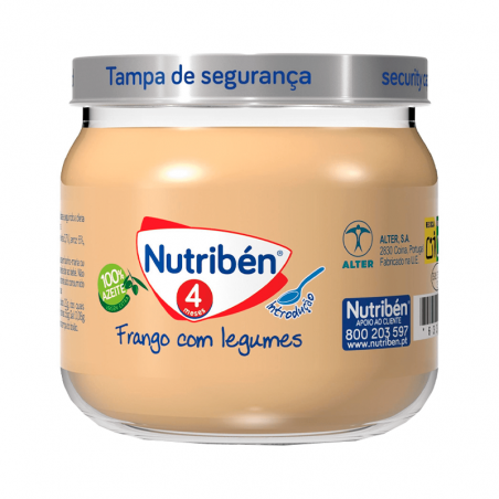 Nutribén Boião Frango com Legumes 120g