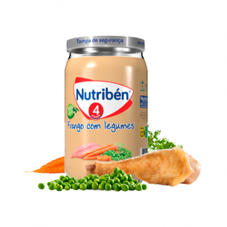 Nutribén Chicken Jar with Vegetables 235g