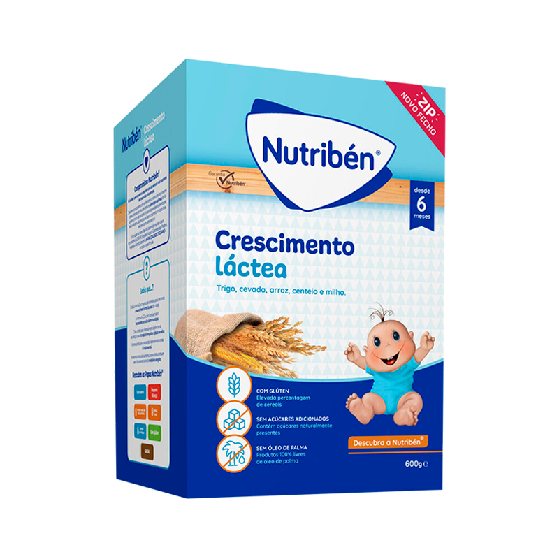 Nutribén Papa Crescimento Láctea 6m+ 600g