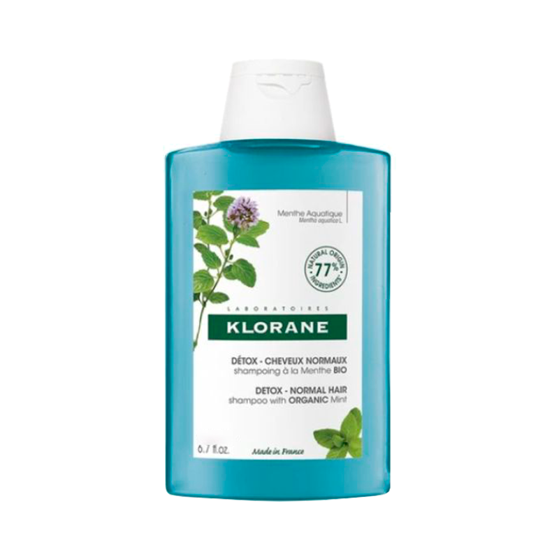 Klorane Capilar Champô Antipoluição com Menta Aquática 200ml