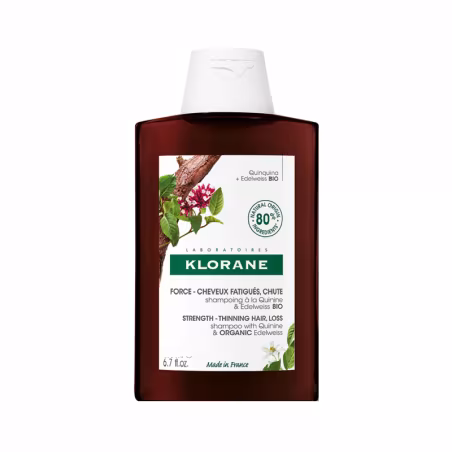 Klorane Champú Quinina y Edelvaisse Bio 100ml
