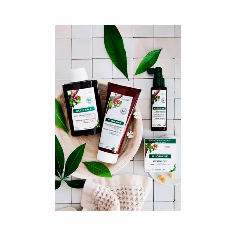 Klorane Shampoing Quinine et Edelvaisse Bio 100ml