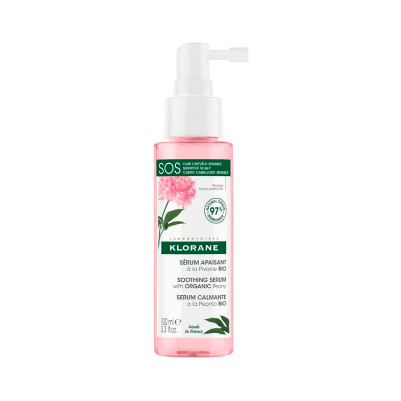 Klorane Soothing and Anti-Irritant Serum SOS Peony 100ml