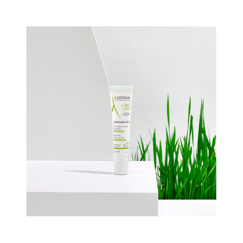 A-Derma Dermalibour+ Cica-Baume Lèvres Réparateur 15ml