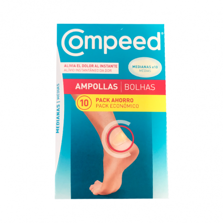 Compeed Pensos Bolhas Médias 10unidades Compeed Pensos Bolhas Médias 10unidades