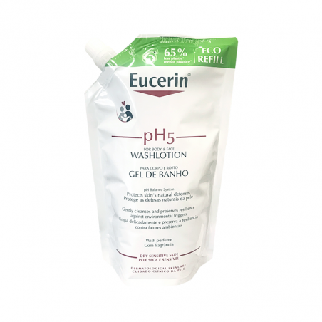 Eucerin pH5 Eco Recharge Gel Douche 400ml