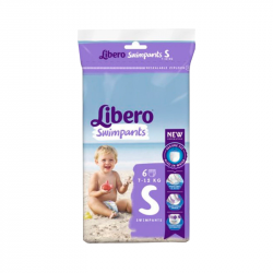 Libero Swimpants Diapers S 6units
