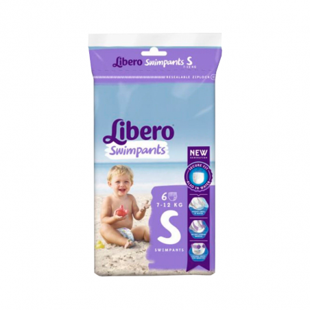 Libero Swimpants Bañador talla S 6 unidades