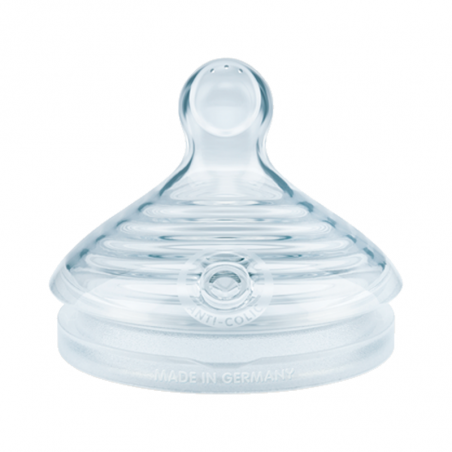 Nuk Nature Sense Glass Bottle Silicone Teat 0-6m 240ml