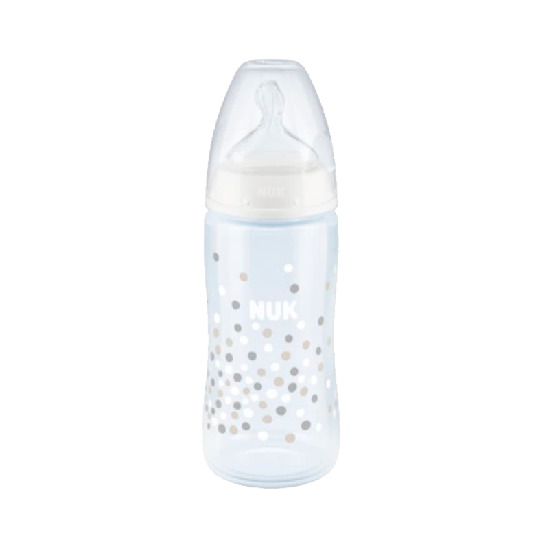 Nuk Baby Bottle First Choice Silicone 0-6m 300ml