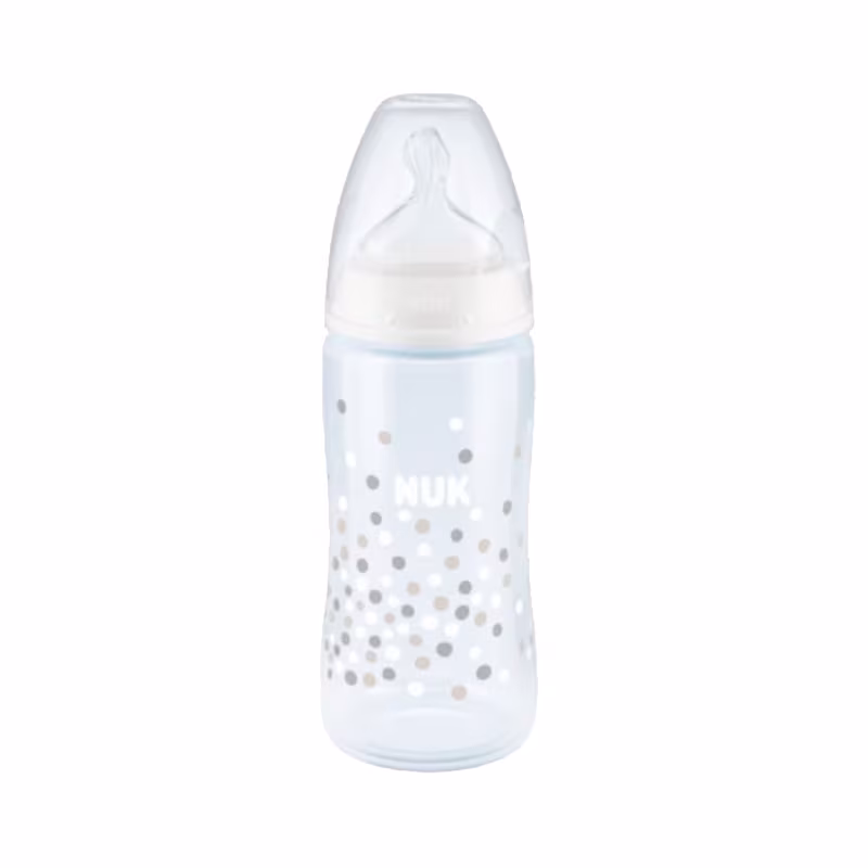 Nuk Biberon First Choice Silicone 0-6m 300ml