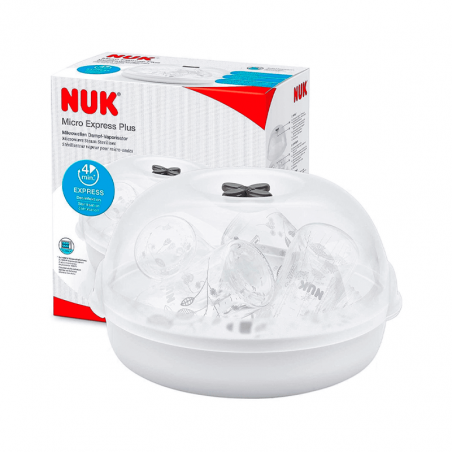 NUK Micro Express Plus Esterilizador a Vapor para Micro-Ondas