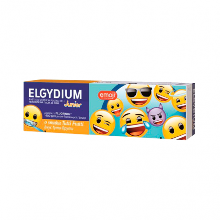 Elgydium Emoji Gel Dentifrice Tutti-Fruti Junior 50 ml