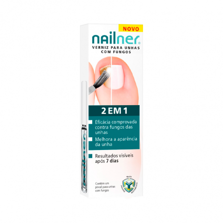 Nailner Varnish 2 in 1 5ml