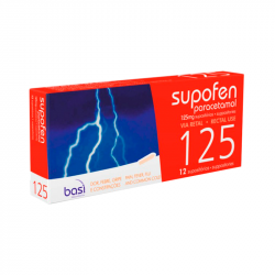 Supofen 125mg 12suppositoires