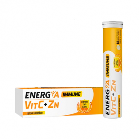 Energya Vitamina C + Zinc Immune 18 comprimidos efervescentes