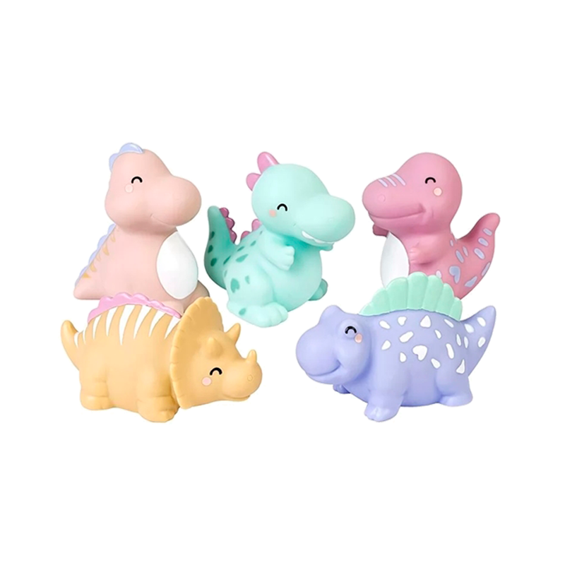 Saro Happy Dinos Juguetes de Baño 5 unidades
