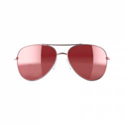 Gafas de sol de espejo rosa...