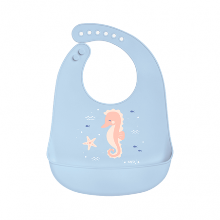Bavoir de fête en silicone Saro Bavoir de fête en silicone Saro