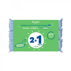 Mustela Cleaning Wipes Avocado 3x60 units