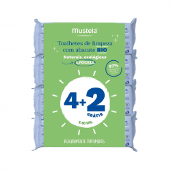 Mustela Cleaning Wipes Avocado 6x60 units