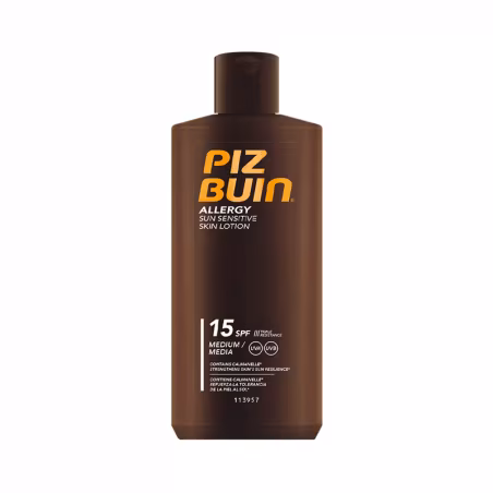 Piz Buin Allergy Lotion Peaux Sensibles SPF15 200ml
