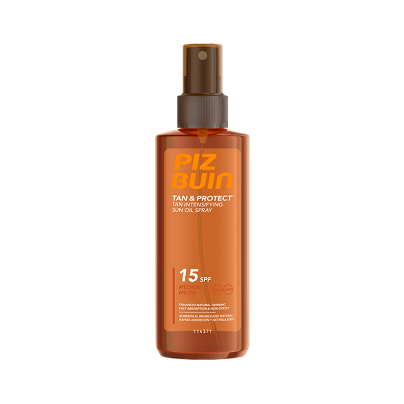 Piz Buin Tan Protect Aceite Spray Acelerador del Bronceado SPF15 150ml