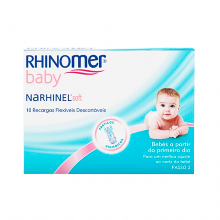 Rhinomer Baby Recargas Flexíveis Descartáveis 10 unidades