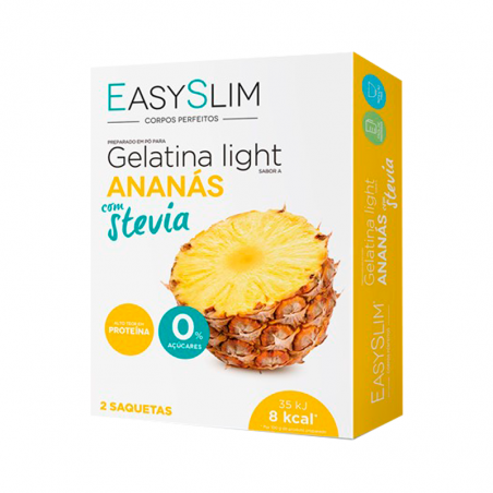 EasySlim Gélatine Ananas Stevia 2x15gr EasySlim Gélatine Ananas Stevia 2x15gr