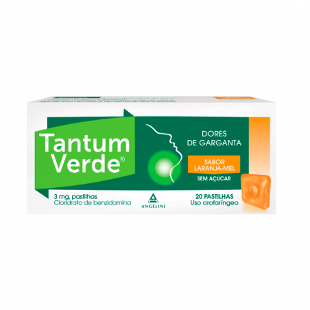 Tantum Verde 3mg Orange-Honey 20 tablets
