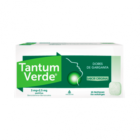 Tantum Verde 3mg+2.5mg Original 20 pastilles