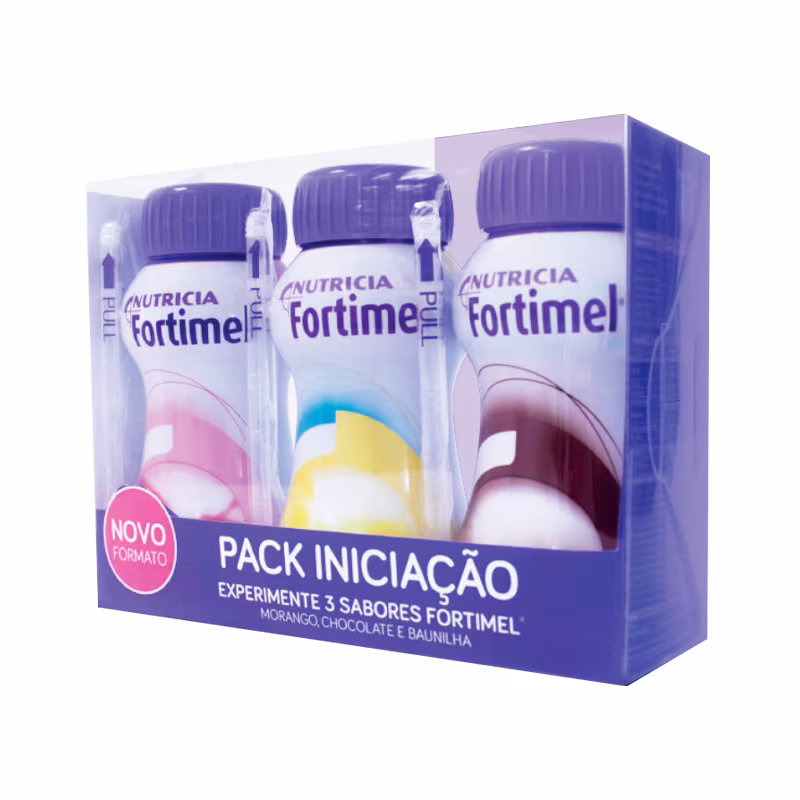 Fortimel Kit Iniciação 3 Sabores