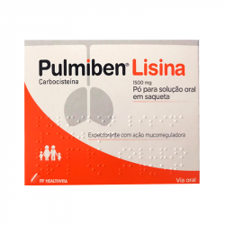 Pulmiben Lisina 1500 mg 40 sobres