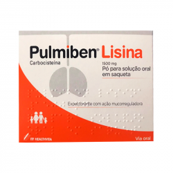 Pulmiben Lisina 1500mg 40saquetas