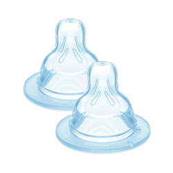 MAM 2 Tétines Silicone Taille 3 +4M