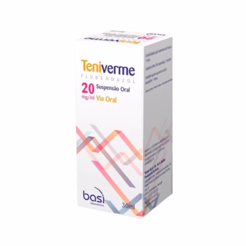 Teniverme 20mg/ml Oral Suspension 30ml