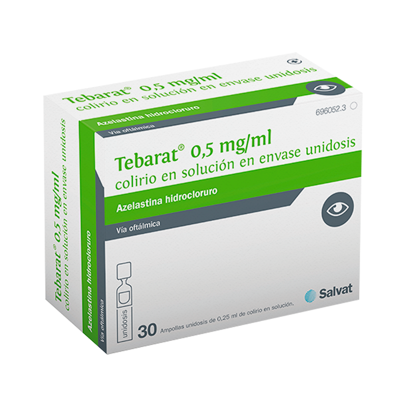 Tebarat 0,125 mg/0,25ml Colírio 30unidoses