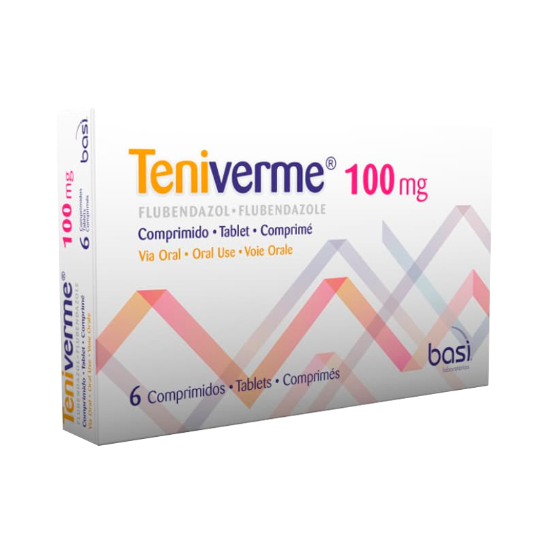 Teniverme 100mg 6 tablets