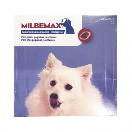 Milbemax Perros Pequeños y Cachorros 48 comprimidos