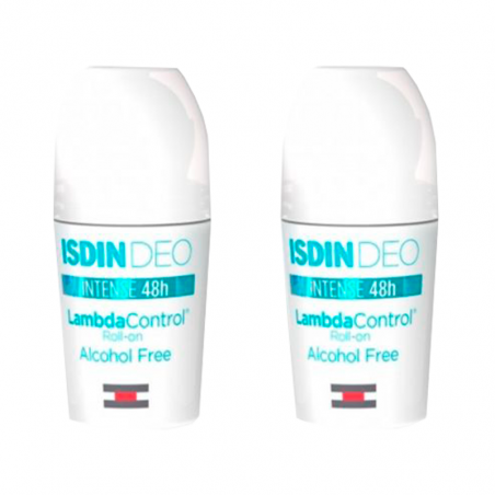 Isdin Deo Lambda Control Roll-On Alcohol Free 2x50ml