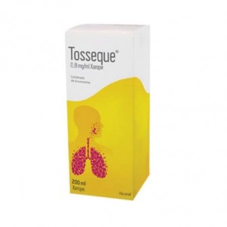 Tosseque 0.8mg/ml Sirop 200ml