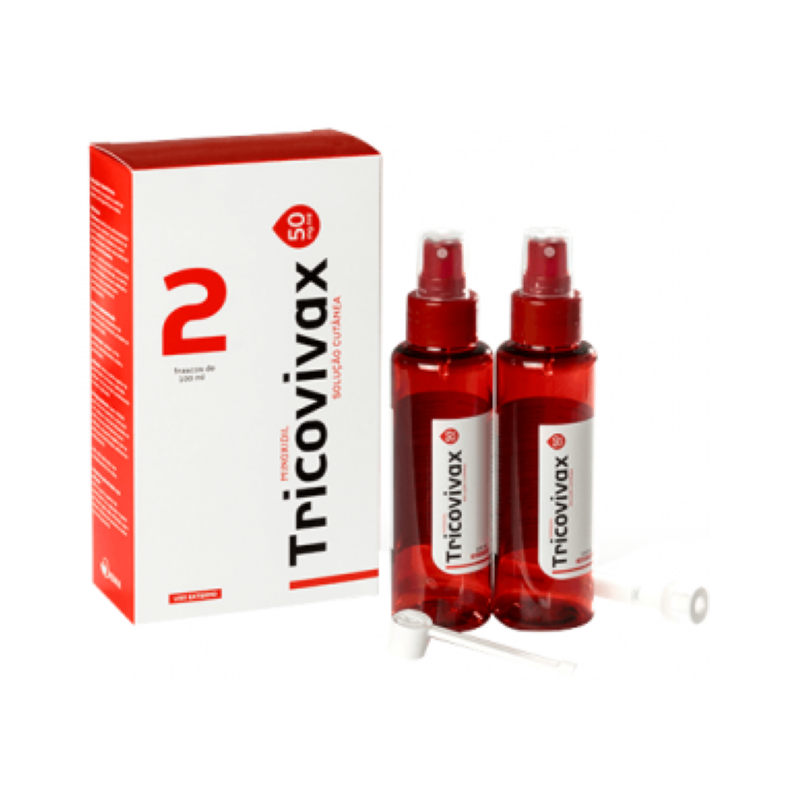 Tricovivax 50mg/ml Solution Cutanée 2x100ml