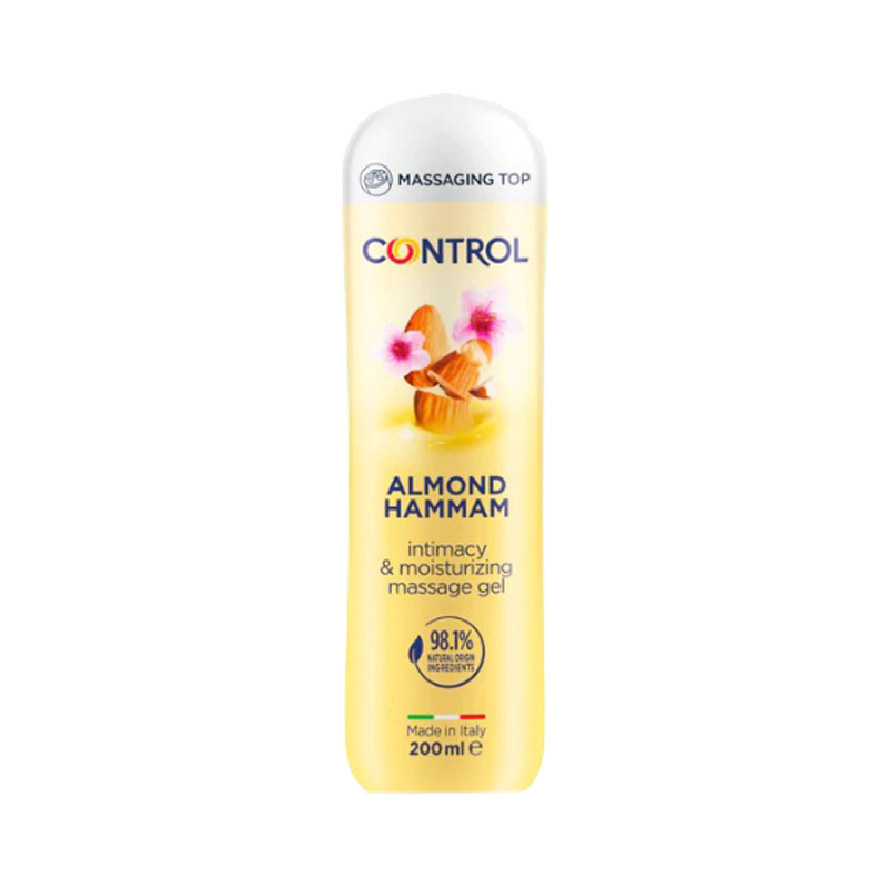 Control Gel de Masaje Hammam Almendra 3 en 1 200ml