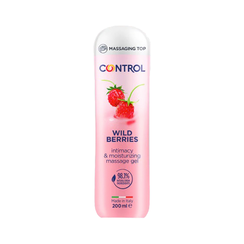 Control Wild Berries Massage Gel 3 in 1 200ml