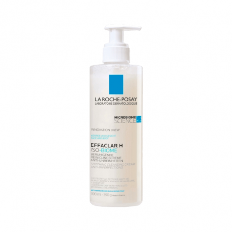 La Roche Posay Effaclar H Iso-Biome Crème Lavante 390 ml La Roche Posay Effaclar H Iso-Biome Crème Lavante 390 ml