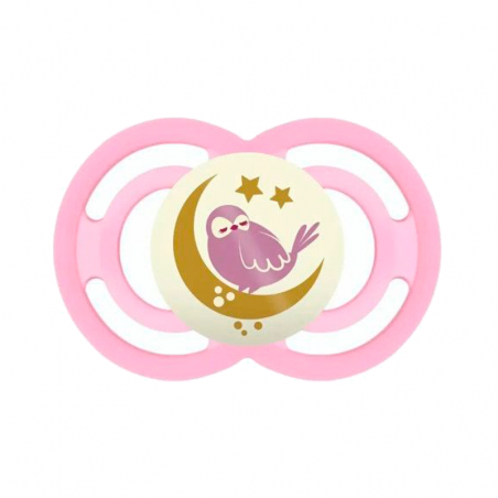 Mam Pacifier Perfect Night Silicone 16+ Pink